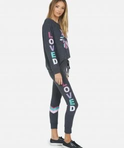 Lauren Moshi Everly Rainbow Ray Lip Long Sleeve