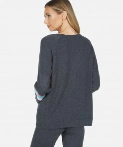 Lauren Moshi Everly Rainbow Ray Lip Long Sleeve