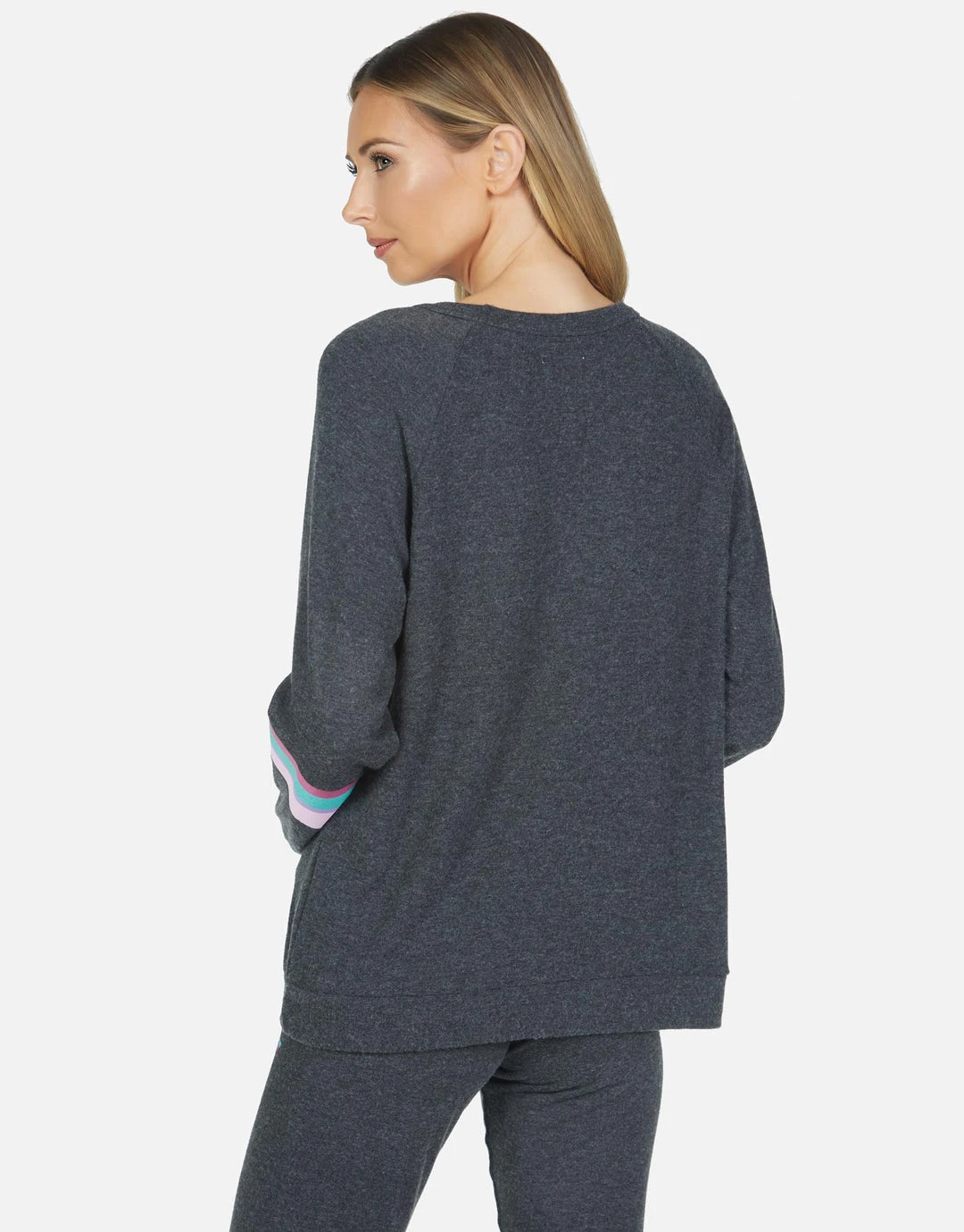 Lauren Moshi Everly Rainbow Ray Lip Long Sleeve