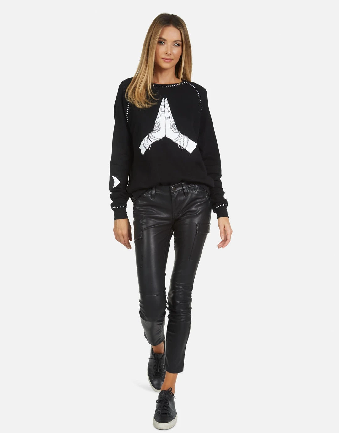 Lauren Moshi Jocelyn Prayer Hands Long Sleeve