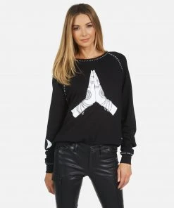 Lauren Moshi Jocelyn Prayer Hands Long Sleeve