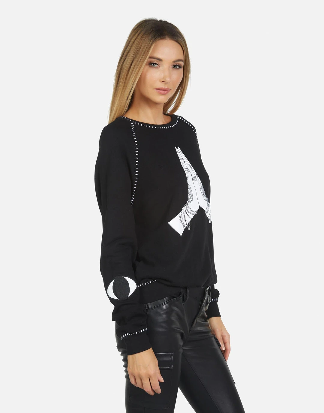 Lauren Moshi Jocelyn Prayer Hands Long Sleeve