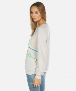 Lauren Moshi Jocelyn Love Peace Happiness Long Sleeve