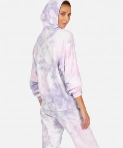 Lauren Moshi Long Sleeve Anissa Tie Dye Tongue