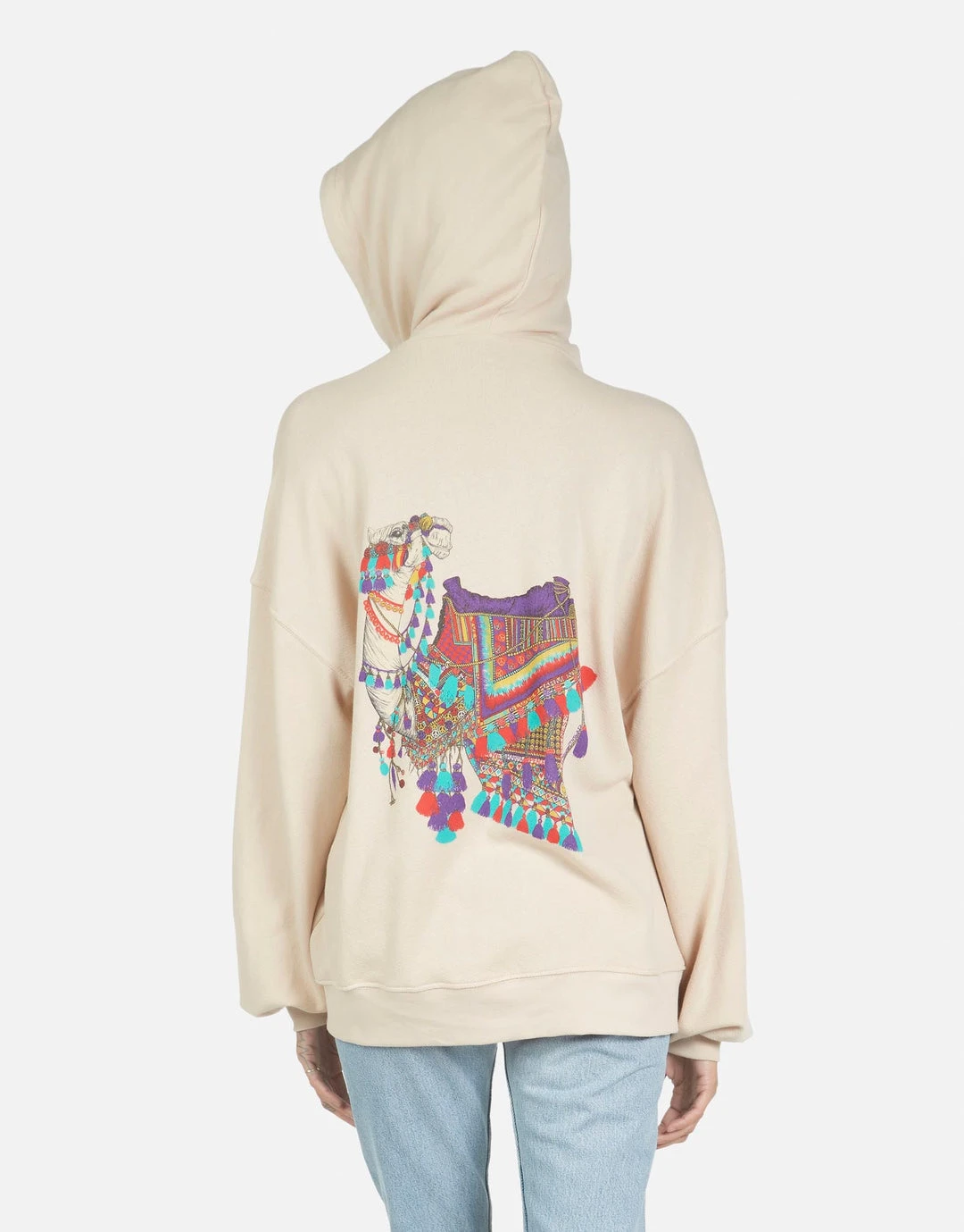 Lauren Moshi Aisha Peace Love Camel Hoodies