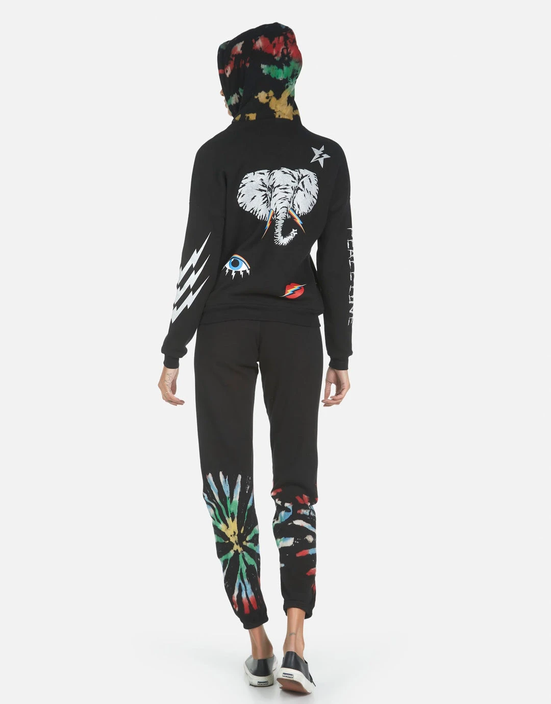 Lauren Moshi Sonoma Elephant Bolt Elements Long Sleeve