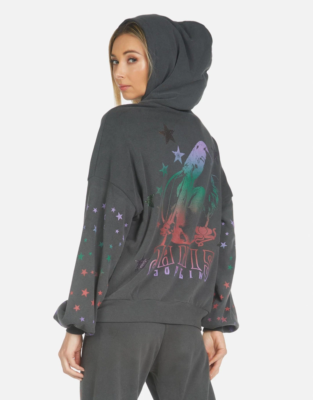 Lauren Moshi Hoodies Kaliyah Janis Joplin
