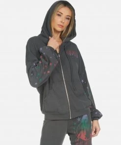 Lauren Moshi Hoodies Kaliyah Janis Joplin