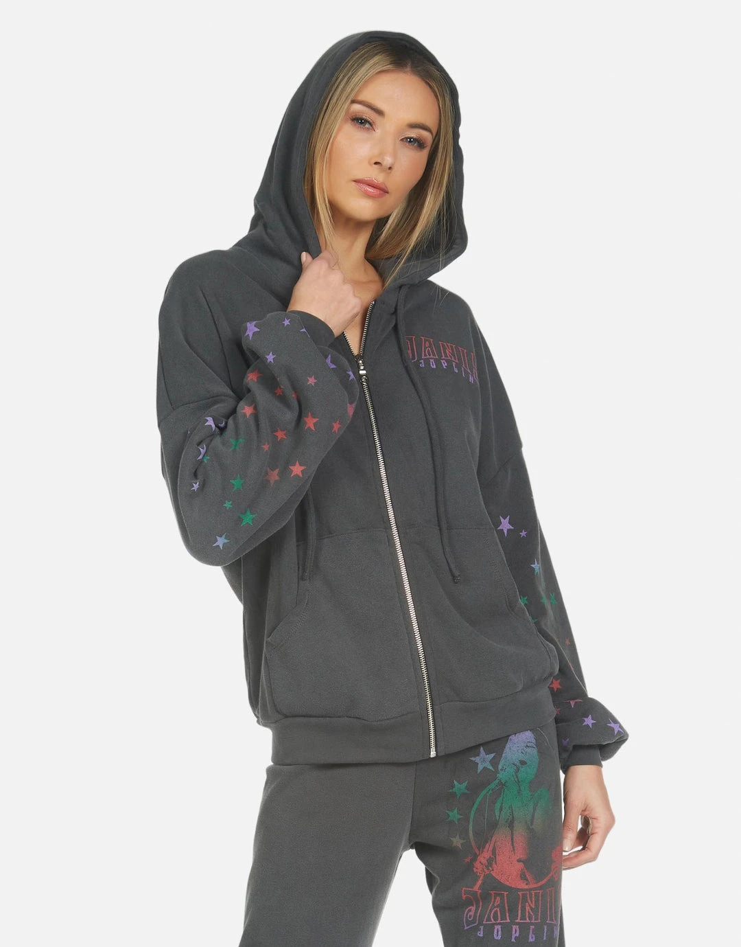 Lauren Moshi Hoodies Kaliyah Janis Joplin