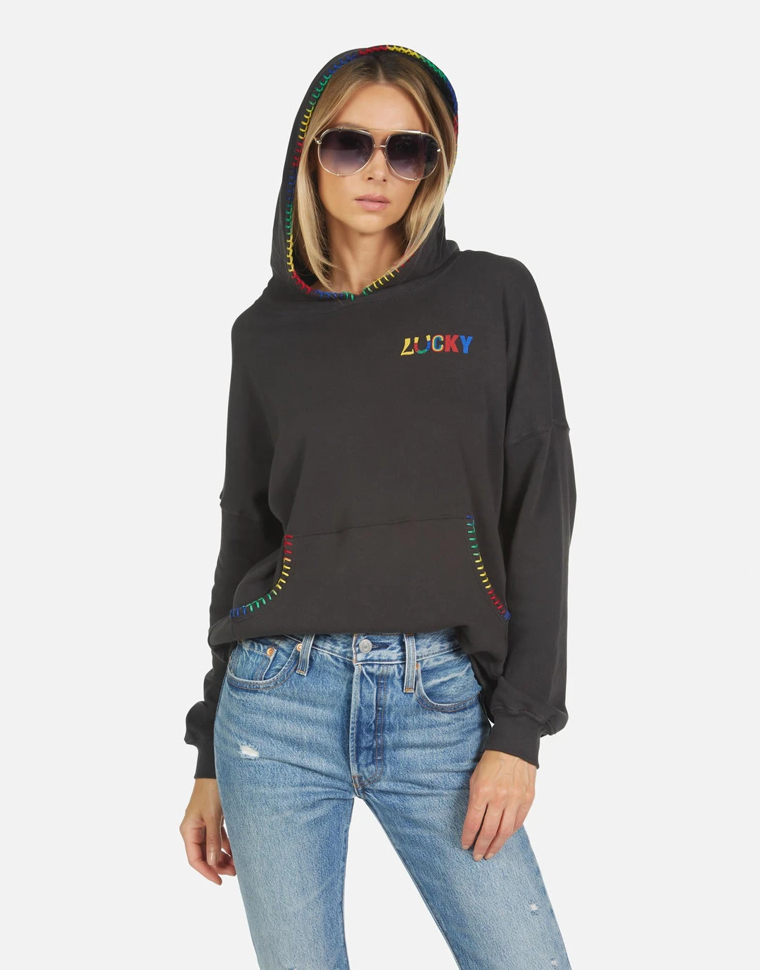 Lauren Moshi Raya Lucky Happy Face Long Sleeve