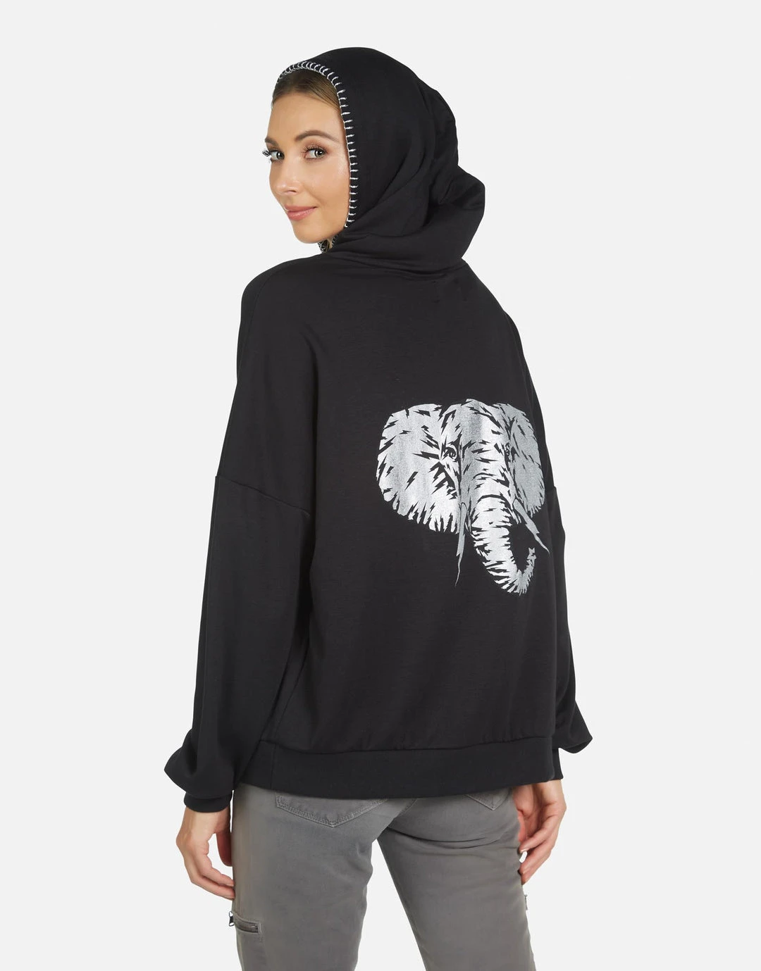 Lauren Moshi Romina Electric Elephant Long Sleeve