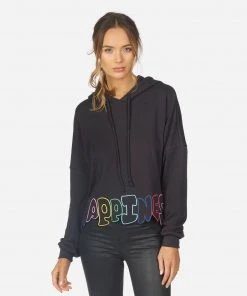 Lauren Moshi NEW Cambry Happiness Embroidery