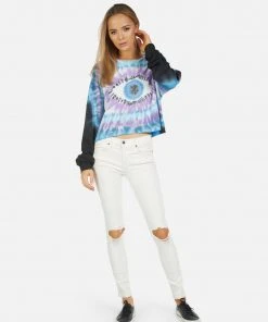 Lauren Moshi Gloria Tie Dye Eye Long Sleeve