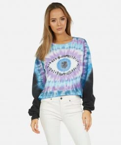 Lauren Moshi Gloria Tie Dye Eye Long Sleeve
