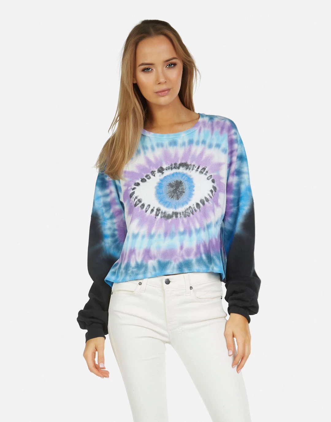 Lauren Moshi Gloria Tie Dye Eye Long Sleeve