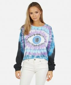 Lauren Moshi Gloria Tie Dye Eye Long Sleeve