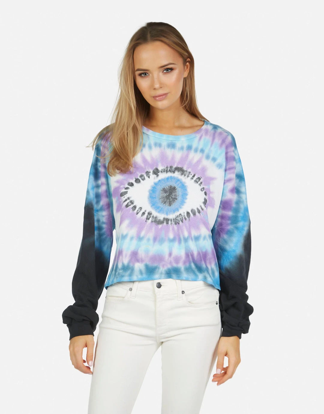 Lauren Moshi Gloria Tie Dye Eye Long Sleeve