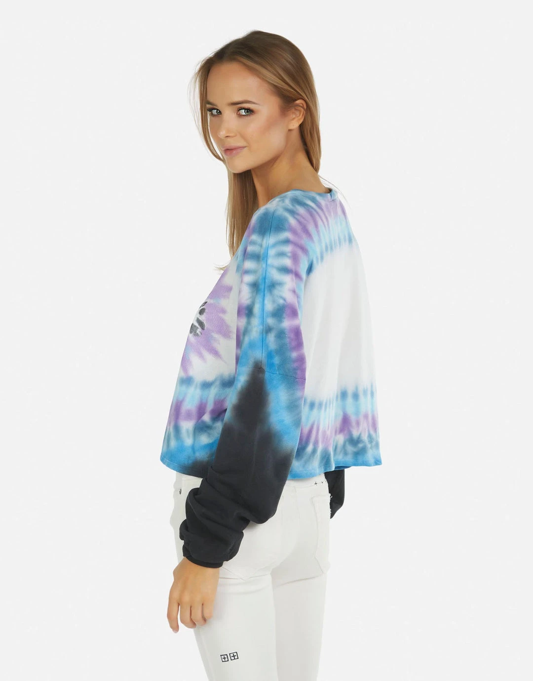 Lauren Moshi Gloria Tie Dye Eye Long Sleeve