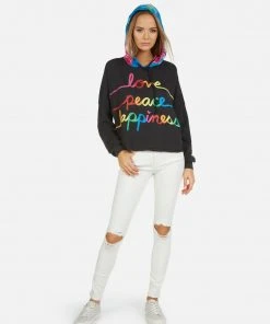 Lauren Moshi Tabitha Love Peace Happiness Long Sleeve
