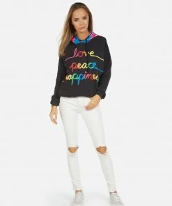 Lauren Moshi Tabitha Love Peace Happiness Long Sleeve