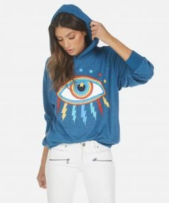 Lauren Moshi Long Sleeve Harmony Rainbow Lighting Eye