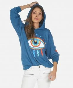 Lauren Moshi Long Sleeve Harmony Rainbow Lighting Eye