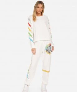Lauren Moshi Meredith Lightning Zebra NEW