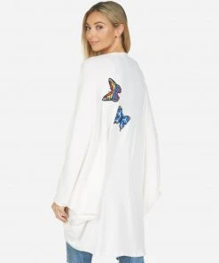 Lauren Moshi Best Sellers Soraya Butterfly Cardigan