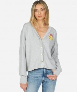 Lauren Moshi Susan Color Punk Happy Eye Long Sleeve