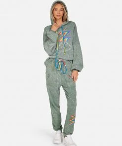 Lauren Moshi Serilda Crystal Lightning Peace NEW