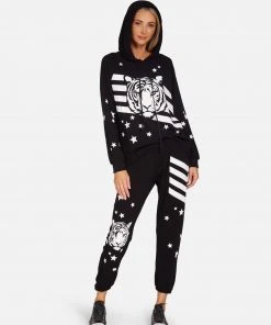 Lauren Moshi NEW Danae Tiger Stars & Stripes