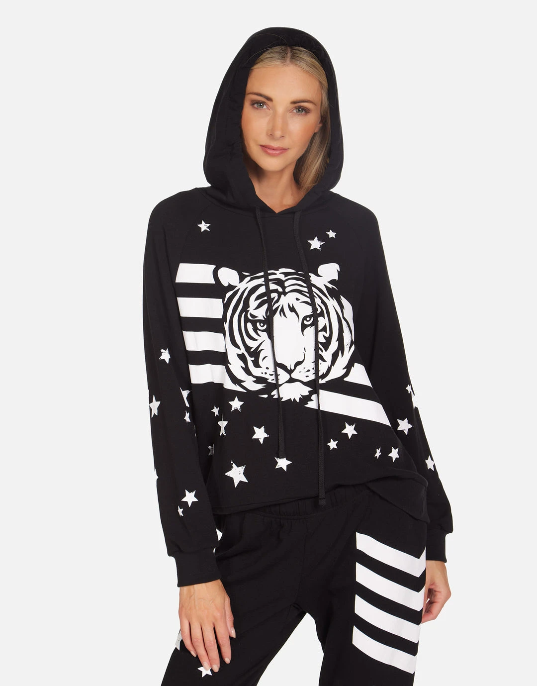 Lauren Moshi NEW Danae Tiger Stars & Stripes