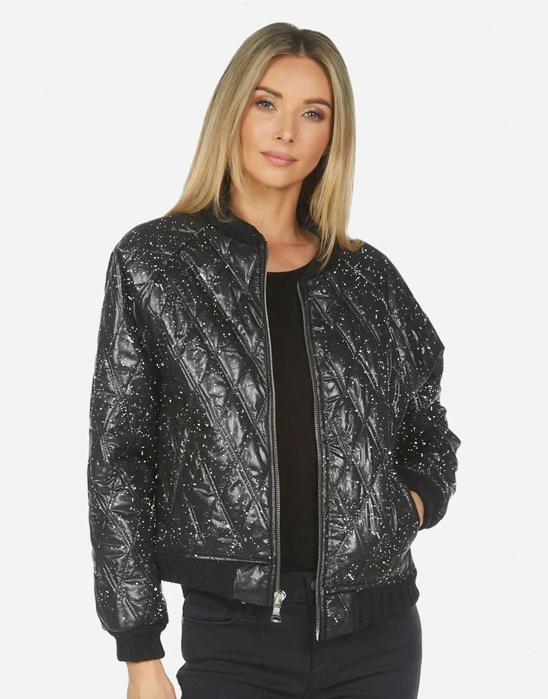 Lauren Moshi Sherine Splatter Kiss Outerwear