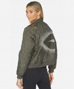 Lauren Moshi Outerwear Sherine Splatter Kiss