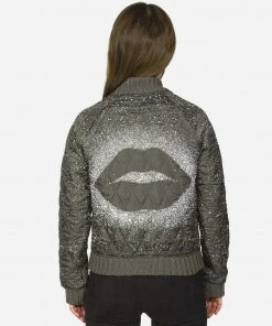 Lauren Moshi Outerwear Sherine Splatter Kiss
