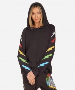 Lauren Moshi NEW Theodora Lightning Zebra