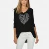 Lauren Moshi X Long Sleeve Eva X Love Heart