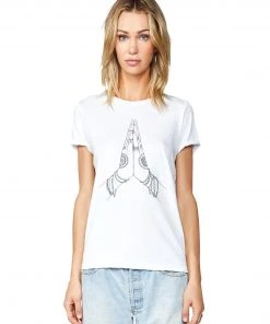 Lauren Moshi Edda Prayer Hands Short Sleeve