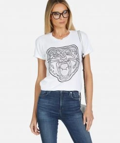Lauren Moshi Edda Crystal Tiger Head