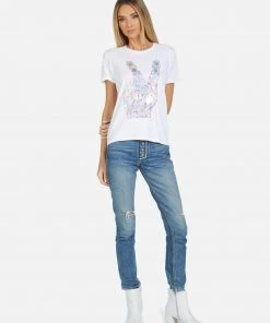 Lauren Moshi Edda Diamond Peace Short Sleeve