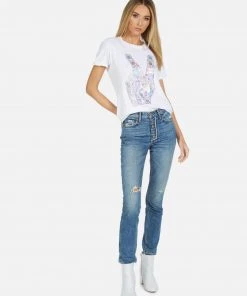 Lauren Moshi Edda Diamond Peace Short Sleeve