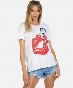 Lauren Moshi X Betty Boop Edda Betty Boop Short Sleeve