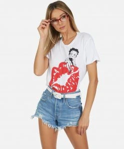 Lauren Moshi X Betty Boop Edda Betty Boop Short Sleeve