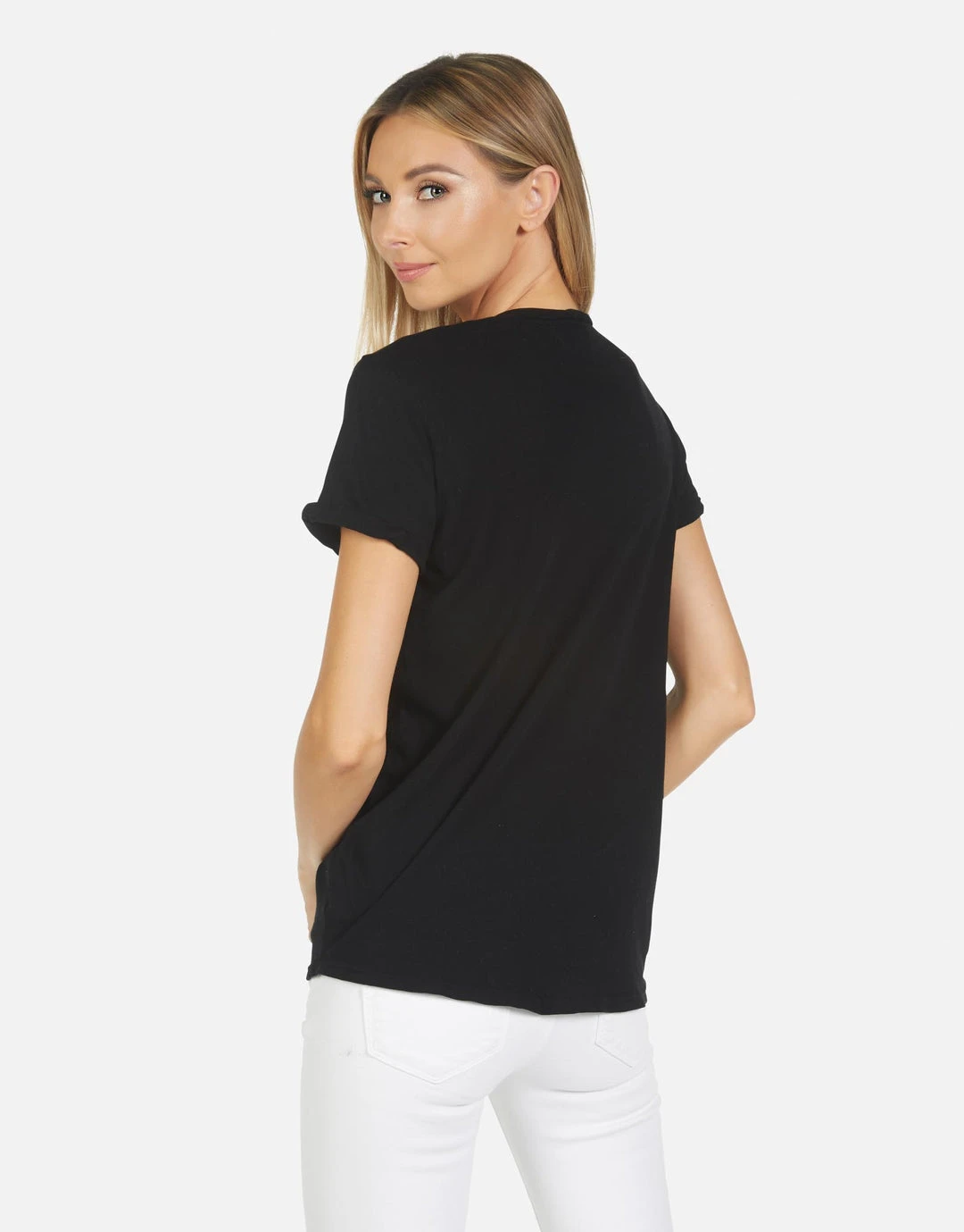 Lauren Moshi Edda Worlds Peace Lips Short Sleeve