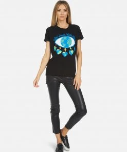 Lauren Moshi Edda Worlds Peace Lips Short Sleeve