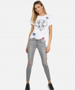 Lauren Moshi Short Sleeve Edda Elephant Elements