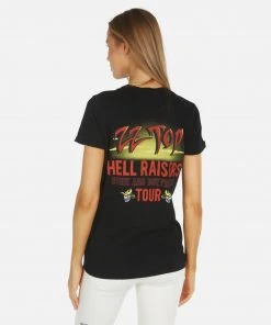 Lauren Moshi X ZZ Top Edda ZZ Top Short Sleeve