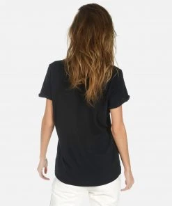 Lauren Moshi Edda Skull Lip Short Sleeve