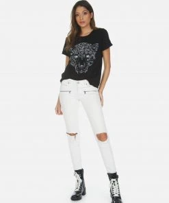 Lauren Moshi Edda Heart Leopard