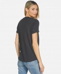 Lauren Moshi Short Sleeve Edda Hippie Girl
